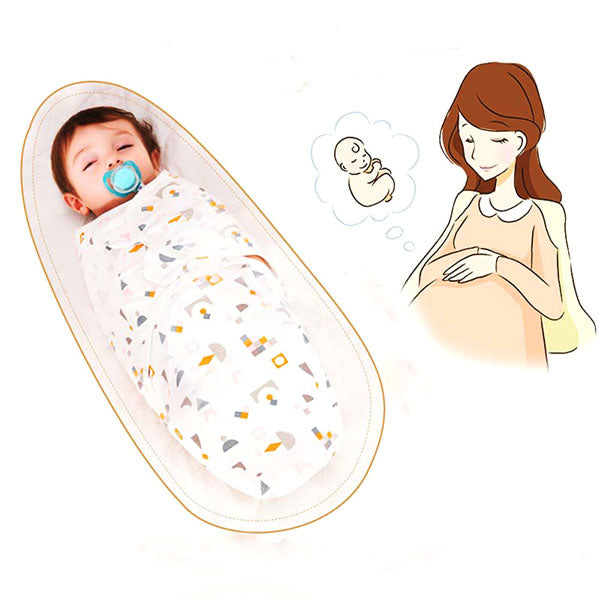 Baby-Wickeldecke aus Baumwolle