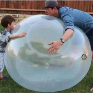 Magic Bubble Ball – Riesiger und farbenfroher Blasengenerator – lustiges Spielzeug für Kinder und Erwachsene